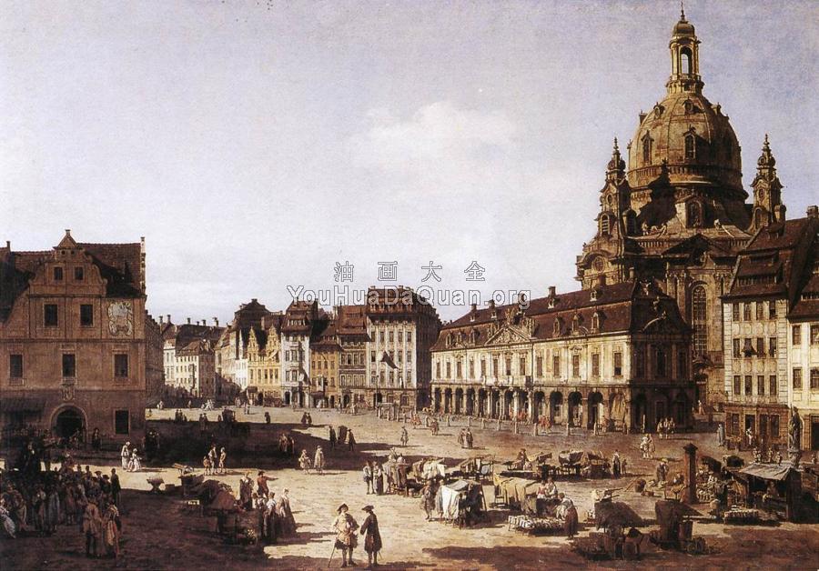 New Market Square in Dresden - 贝尔纳多·贝洛托